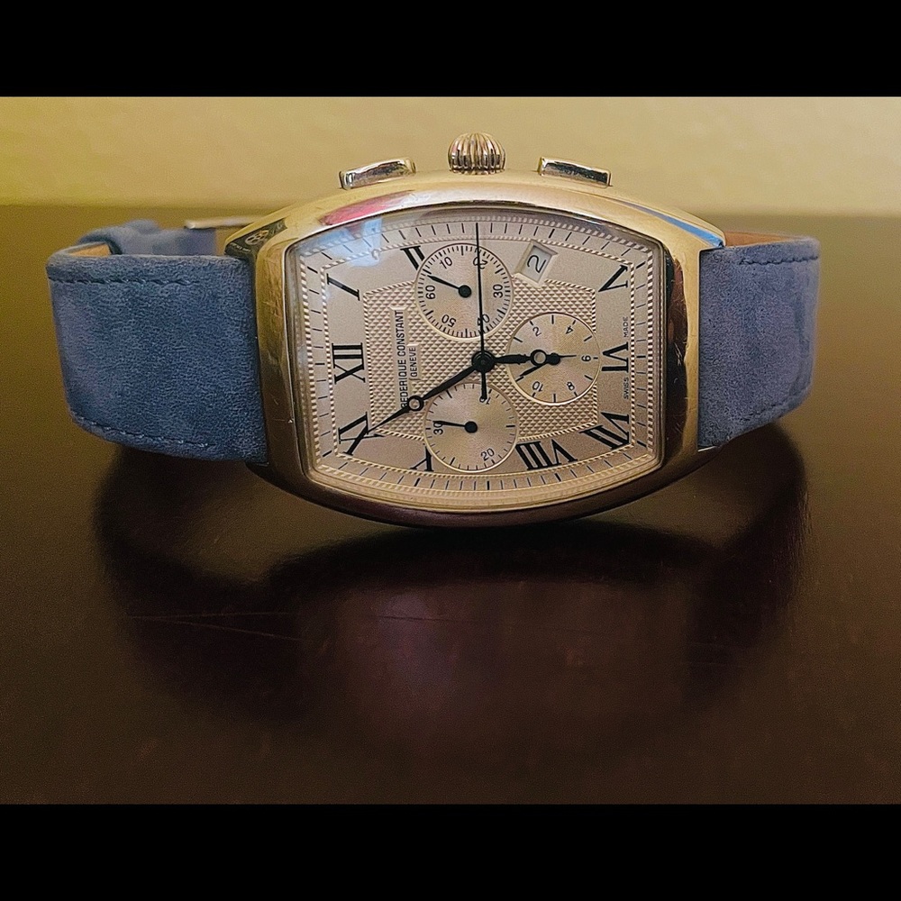 Gorgeous Frédérique Constant Men’s Art Deco Watch in very good condition